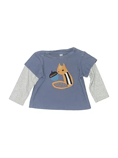 Pre-owned Tea Babies' 3/4 Sleeve T-shirt In Blue