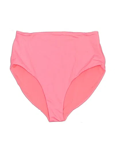 Pre-owned Fabletics Swimsuit Bottoms In Pink