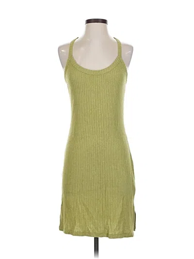 Pre-owned Daily Practice By Anthropologie Casual Dress In Green