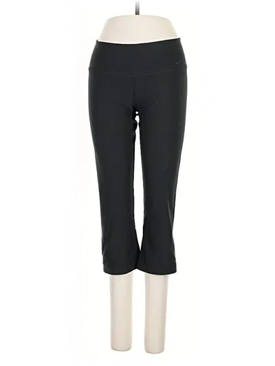 Pre-owned Nike Active Pants In Black