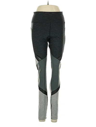 Pre-owned New Balance Active Pants In Gray