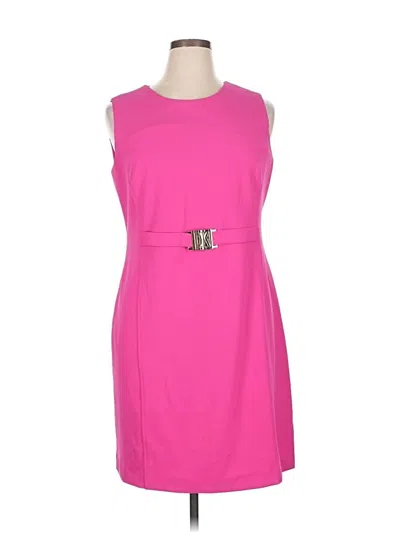 Pre-owned Donna Karan Cocktail Dress In Pink