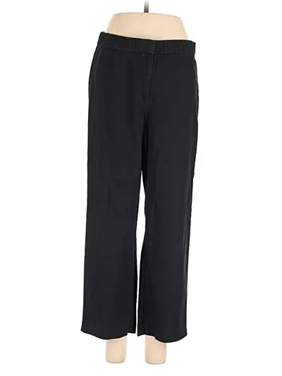 Pre-owned Jjill Dress Pants In Black