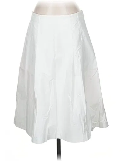 Pre-owned Gap Casual Skirt In White