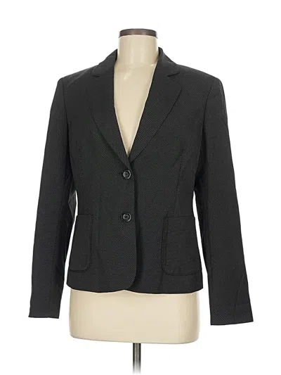 Pre-owned Jones New York Blazer Jacket In Gray