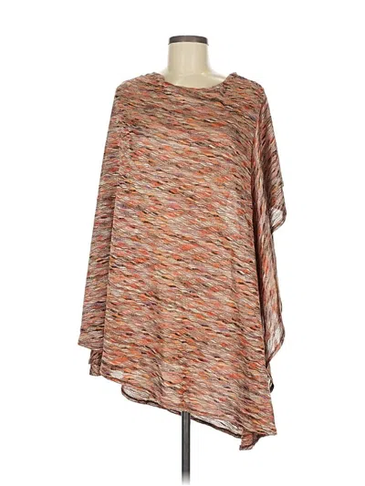 Pre-owned Free People Poncho In Orange
