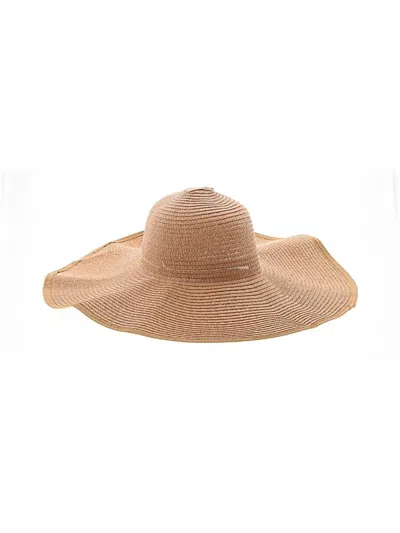 Pre-owned Unbranded Sun Hat In Brown