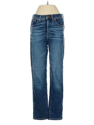 Pre-owned Madewell Jeans In Blue