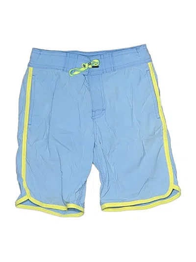 Pre-owned Crewcuts Kids' Board Shorts In Blue