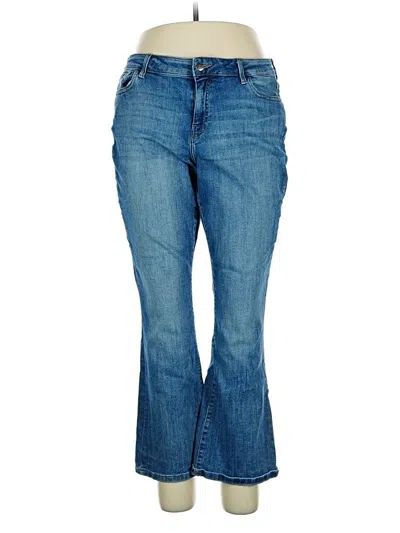 Pre-owned Warp & Weft Jeans In Blue