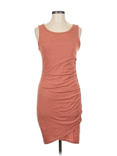 Pre-owned Leith Casual Dress In Brown