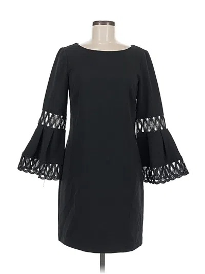 Pre-owned Laundry By Shelli Segal Cocktail Dress In Black