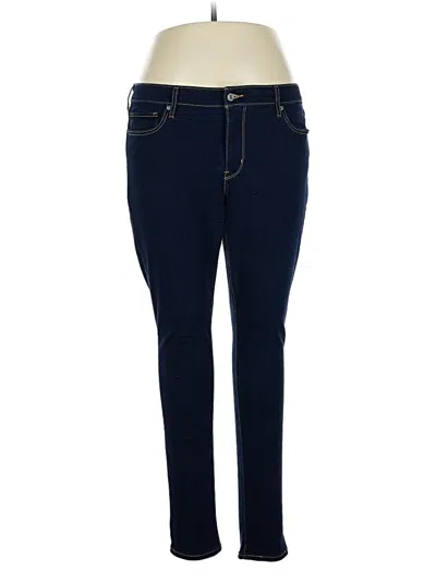 Pre-owned Levi's Jeggings In Blue