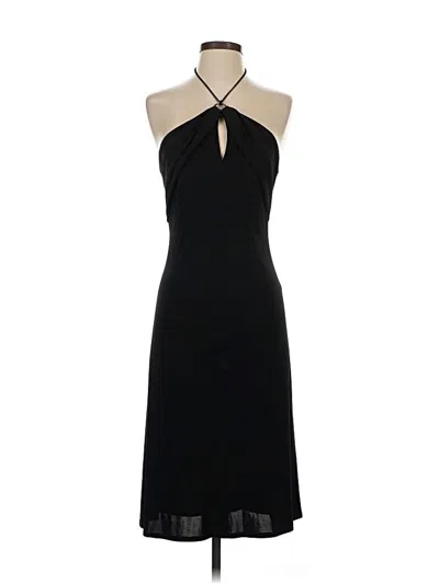 Pre-owned Laundry By Shelli Segal Cocktail Dress In Black