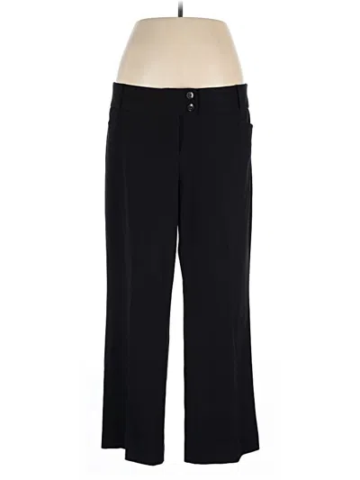Pre-owned Rafaella Dress Pants In Black