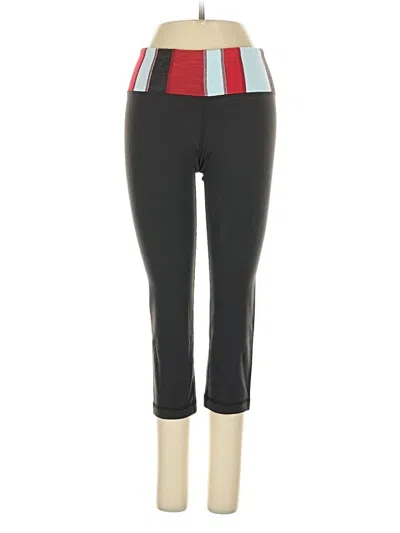 Pre-owned Lululemon Athletica Active Pants In Black