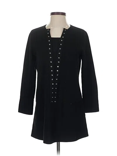 Pre-owned Tory Burch Casual Dress In Black