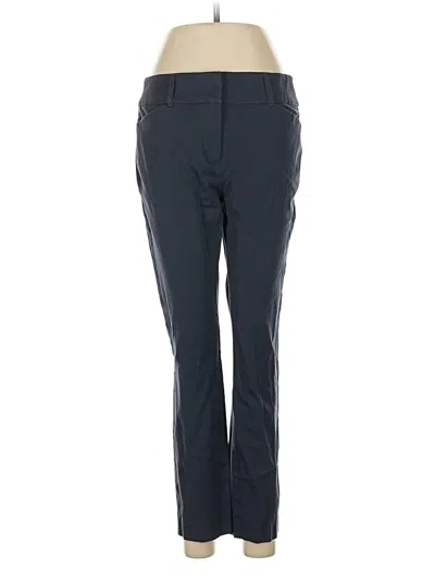 Pre-owned Ann Taylor Loft Outlet Dress Pants In Blue
