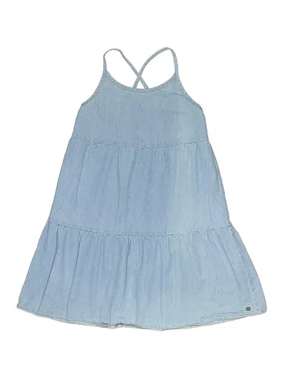 Pre-owned Roxy Kids' Dress In Blue