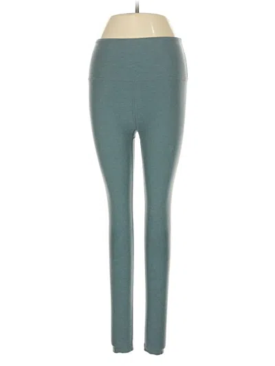 Pre-owned Beyond Yoga Yoga Pants In Blue