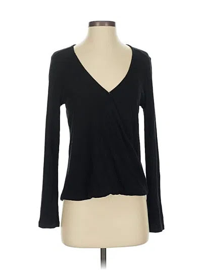 Pre-owned Z Supply Cardigan Sweater In Black