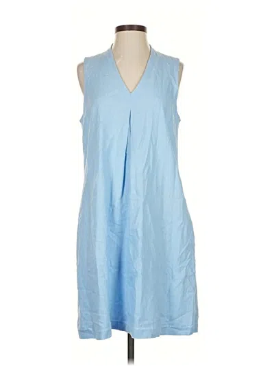 Pre-owned Tommy Bahama Casual Dress In Blue