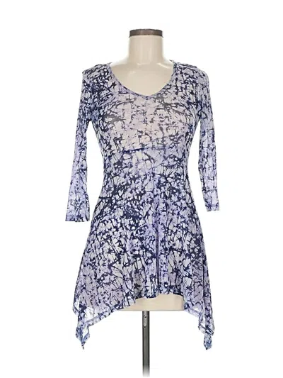 Pre-owned Karen Kane Cocktail Dress In Blue