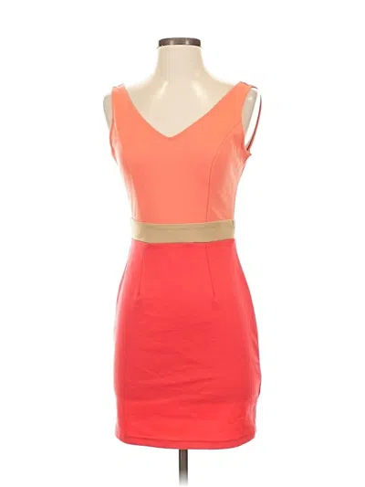 Pre-owned Forever 21 Cocktail Dress In Orange