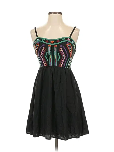 Pre-owned Staring At Stars Casual Dress In Black