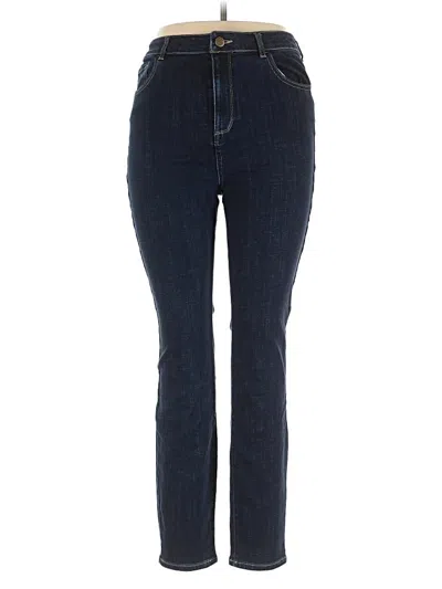 Pre-owned Logo By Lori Goldstein Jeans In Blue