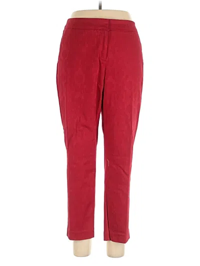 Pre-owned Talbots Casual Pants In Red