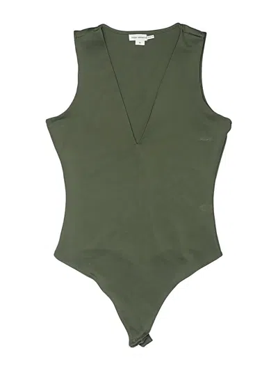 Pre-owned Good American Bodysuit In Green
