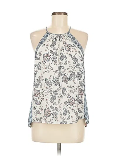 Pre-owned Maurices Sleeveless Blouse In White