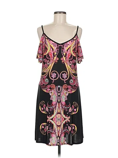 Pre-owned Venus Cocktail Dress In Black