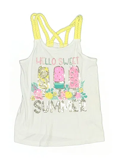 Pre-owned Cynthia Rowley Tjx Babies' Sleeveless Top Yellow Halter Neckline Tops