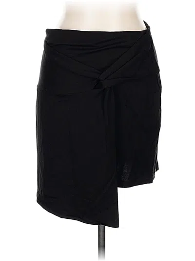 Pre-owned H&m Casual Skirt In Black