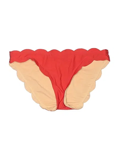 Pre-owned J.crew Factory Store Swimsuit Bottoms In Red