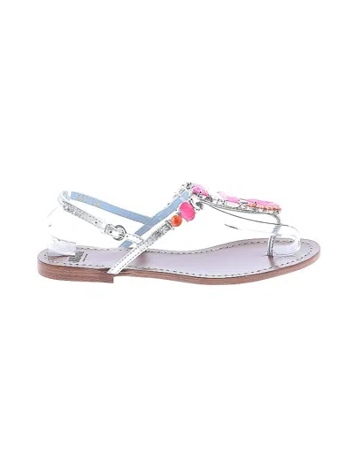 Pre-owned Frances Valentine Sandals In Silver