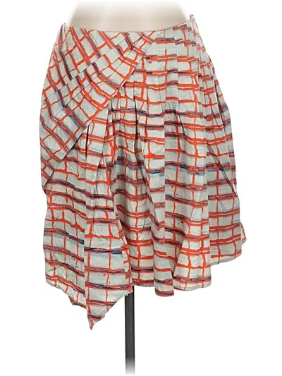 Pre-owned Maeve Casual Skirt In Orange