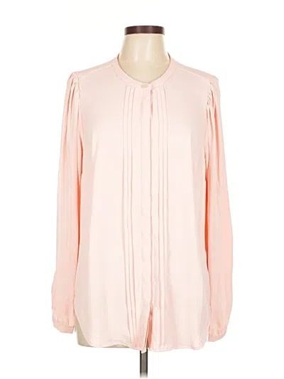 Pre-owned Torrid Long Sleeve Blouse In Pink