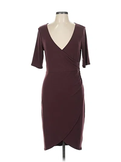 Pre-owned Leith Cocktail Dress In Burgundy