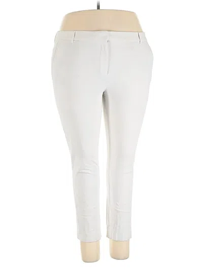 Pre-owned Chico's Casual Pants In White