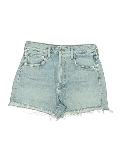 Pre-owned Citizen Of Humanity Denim Shorts In Blue