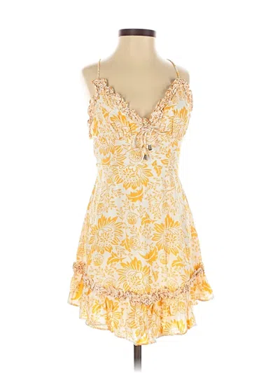 Pre-owned Selfie Leslie Cocktail Dress In Orange