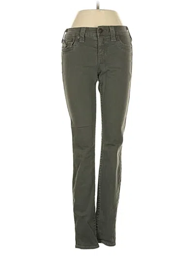 Pre-owned True Religion Jeans In Green