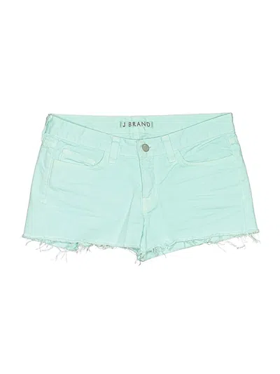 Pre-owned J Brand Denim Shorts In Green