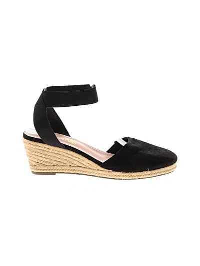 Pre-owned Dream Pairs Wedges In Black
