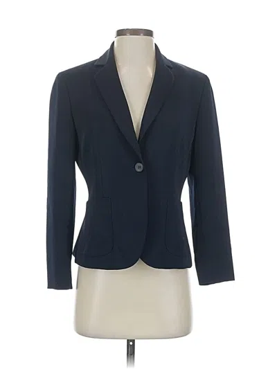 Pre-owned Anne Klein Ii Blazer Jacket In Blue