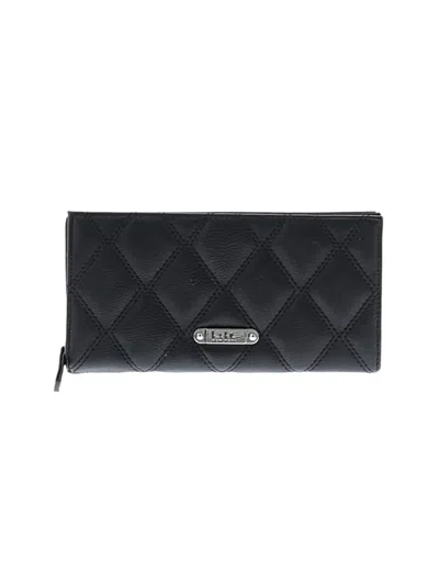 Pre-owned Nicole Miller Wallet In Black