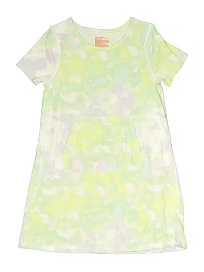 Pre-owned Cat & Jack Kids' Dress In Green